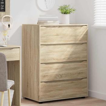 Stauraumschränke 2 pcs Sonoma-Eiche 80 x 48 x 105 cm