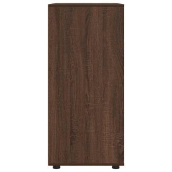 Stauraumschränke 2 pcs Braun Eichen-Optik 80 x 48 x 105 cm