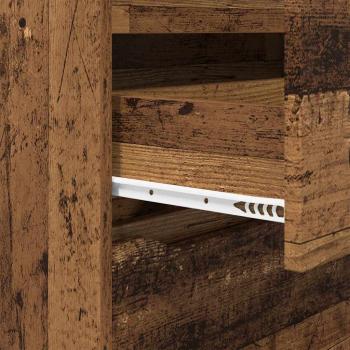 Stauraumschränke 2 pcs Altholz 80 x 48 x 105 cm Holzwerkstoff