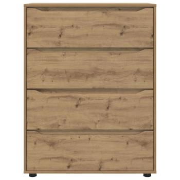 Stauraumschränke 2 pcs Artisan-Eiche 80 x 48 x 105 cm