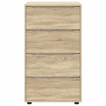 Stauraumschränke 2 pcs Sonoma-Eiche 60 x 48 x 105 cm