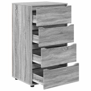 Stauraumschränke 2 pcs Graues Sonoma 60 x 48 x 105 cm