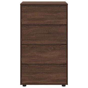 Stauraumschränke 2 pcs Braun Eichen-Optik 60 x 48 x 105 cm