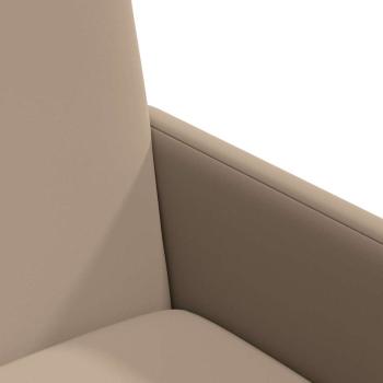 Esszimmerstühle 2 pcs Cappuccino 57 x 66 x 94 cm Kunstleder