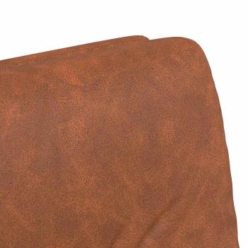 Esszimmerstühle 2 pcs Braun 57 x 67 x 95 cm Kunstleder