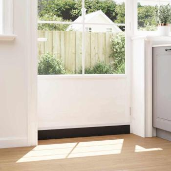 Selbstklebende Türbürstendichtungen 12 pcs Weiß 100 cm