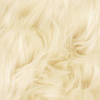 Kunstfell Schaffellteppich Creme 150 x 80 cm Polyester