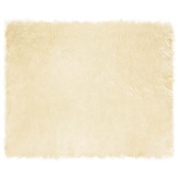 Kunstfell Schaffellteppich Creme 200 x 280 cm Polyester