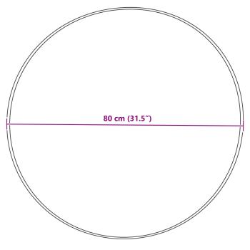 Kunstfell Schaffellteppich Creme 80 x 80 cm Polyester