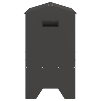 Futtertröge für Nutztiere Schwarz 79 x 35 x 62 cm