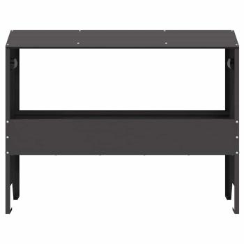 Futtertröge für Nutztiere Schwarz 79 x 35 x 62 cm