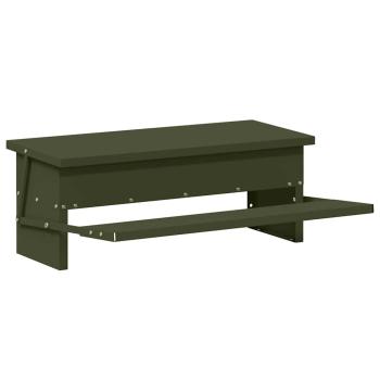 Hühnertretfeeder Olive Grün 48,5 x 39,5 x 19 cm
