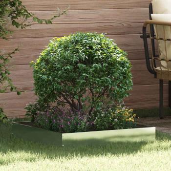 ARDEBO.de - Raseneinfassung 6 pcs Silber 60 x 60 x 13 cm Edelstahl