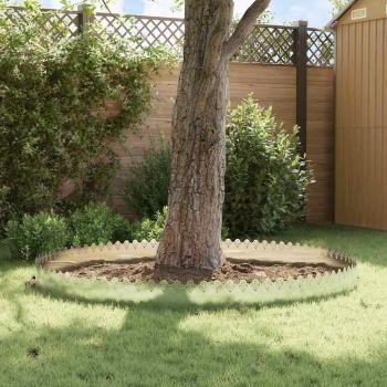 Rasenkanten 10 pcs Silber 103 x 0,05 x 22 cm Edelstahl