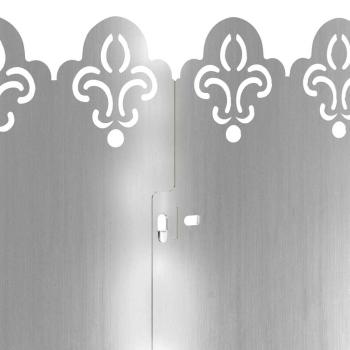 Rasenkanten 10 pcs Silber 103 x 0,05 x 22 cm Verzinkter Stahl