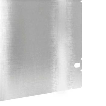 Rasenkanten 20 pcs Silber 103 x 0,05 x 22 cm Edelstahl