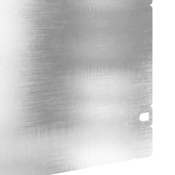 Rasenkanten 30 pcs Silber 103 x 0,05 x 22 cm Edelstahl