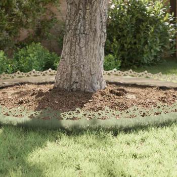 Rasenkanten 10 pcs Silber 103 x 0,05 x 22 cm Verzinkter Stahl