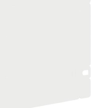 Rasenkanten 30 pcs Weiß 103 x 0,05 x 22 cm Stahl