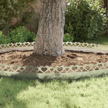 Rasenkanten 20 pcs Silber 103 x 0,05 x 22 cm Edelstahl