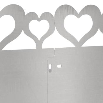 Rasenkanten 20 pcs Silber 103 x 0,05 x 22 cm Edelstahl