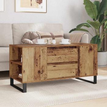 Couchtisch Altholz 102 x 44,5 x 50 cm Holzwerkstoff