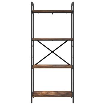 Bücherregal Geräucherte Eiche 56 x 34 x 133,5 cm Holzwerkstoff