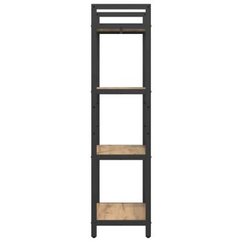 Bücherregal Artisan-Eiche 56 x 34 x 133,5 cm Holzwerkstoff