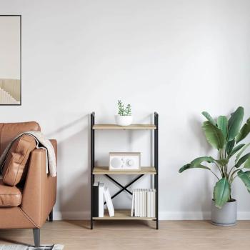 Bücherregal Sonoma-Eiche 56 x 34 x 96 cm Holzwerkstoff