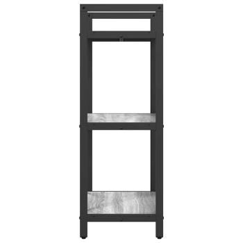 Bücherregal Graues Sonoma 56 x 34 x 96 cm Holzwerkstoff