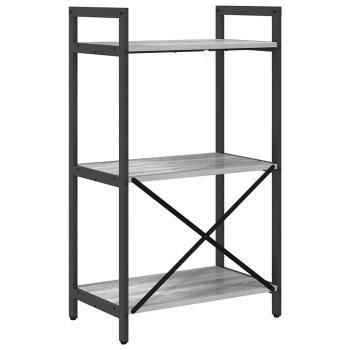 Bücherregal Graues Sonoma 56 x 34 x 96 cm Holzwerkstoff