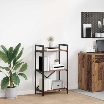 ARDEBO.de - Bücherregal Altholz 56 x 34 x 96 cm Holzwerkstoff