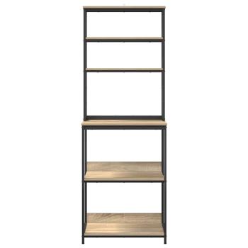 Küchenregal Sonoma-Eiche 60 x 40 x 168 cm Holzwerkstoff