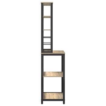 Küchenregal Sonoma-Eiche 60 x 40 x 168 cm Holzwerkstoff