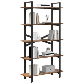 Bücherregal Altholz 100 x 33,5 x 178 cm Holzwerkstoff