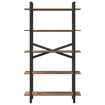 Bücherregal Altholz 100 x 33,5 x 178 cm Holzwerkstoff