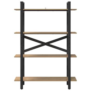 Bücherregal Artisan-Eiche 100 x 33,5 x 140 cm Holzwerkstoff