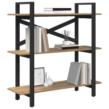 Bücherregal Artisan-Eiche 100 x 33,5 x 102 cm Holzwerkstoff