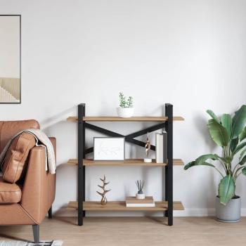 Bücherregal Artisan-Eiche 100 x 33,5 x 102 cm Holzwerkstoff