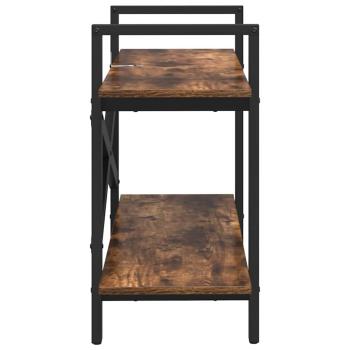 Bücherregal Geräucherte Eiche 100 x 33,5 x 64 cm Holzwerkstoff