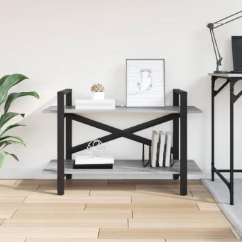 Bücherregal Graues Sonoma 100 x 33,5 x 64 cm Holzwerkstoff