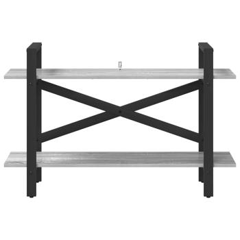 Bücherregal Graues Sonoma 100 x 33,5 x 64 cm Holzwerkstoff