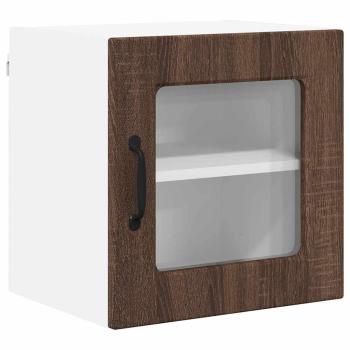 Küchenwandschrank 2 pcs Braun Eichen-Optik 40 x 31 x 40 cm