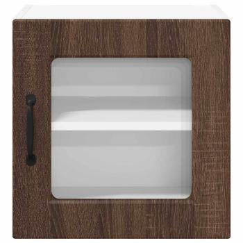 Küchenwandschrank 2 pcs Braun Eichen-Optik 40 x 31 x 40 cm