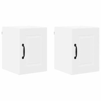 Küchenwandschrank 2 pcs Weiß 30 x 31 x 40 cm Holzwerkstoff