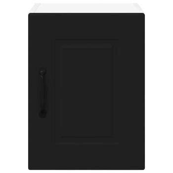 Küchenwandschrank mit Tür Schwarz 30 x 31 x 40 cm Holzwerkstoff