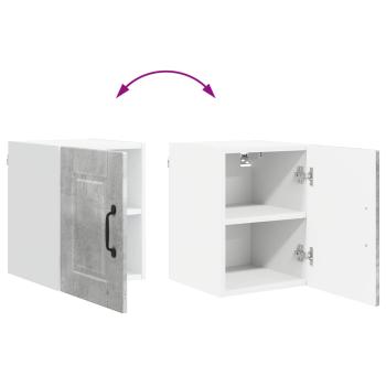 Küchenwandschrank Beton Grau 30 x 31 x 40 cm Holzwerkstoff