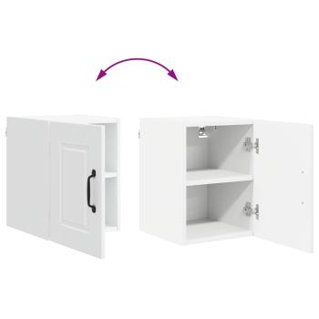 Küchenwandschrank mit Tür 2 pcs Hochglanz Weiß 30 x 31 x 40 cm