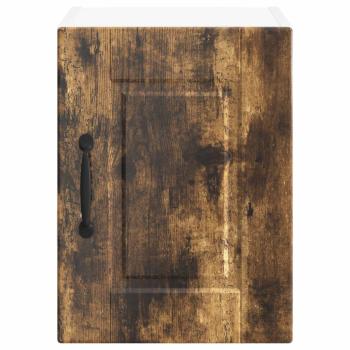 Küchenwandschrank mit Regal Geräucherte Eiche 30 x 31 x 40 cm