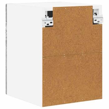 Küchenwandschrank mit Regal 2 pcs Graues Sonoma 30 x 31 x 40 cm